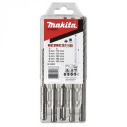 COFFRET MAKITA DE 5 FORETS SDS-PLUS 4 TAILLANTS TCT NEMESIS II- B-58992